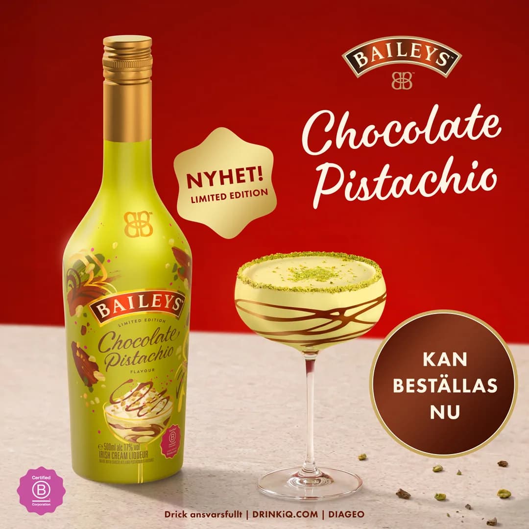 Baileys Chocolate Pistachio