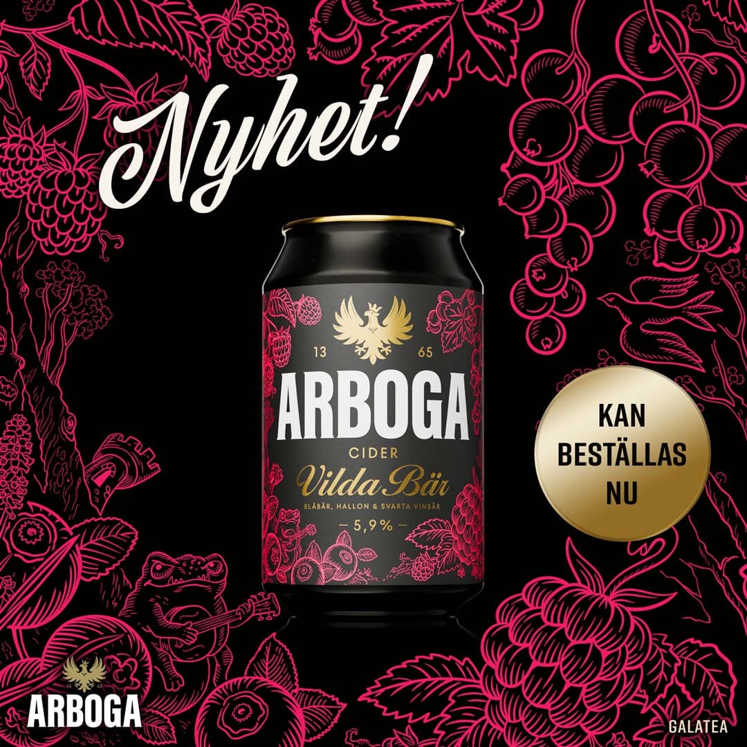 Arboga Cider Vilda Bär
