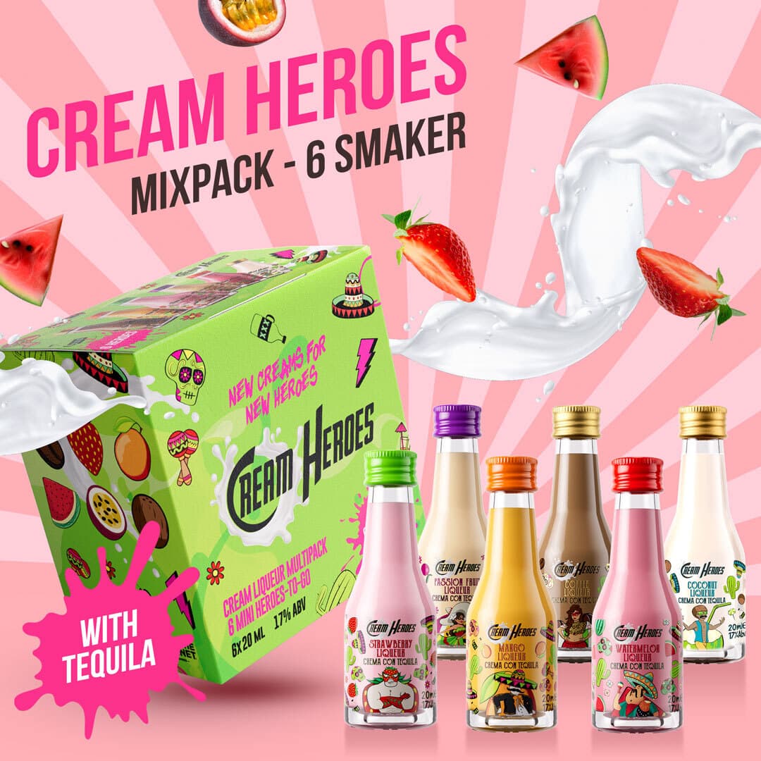 Cream Heroes Mix Pack