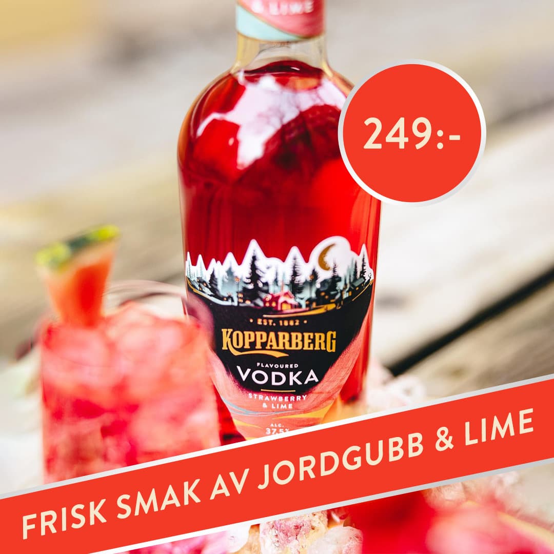 Kopparberg Vodka Strawberry & Lime