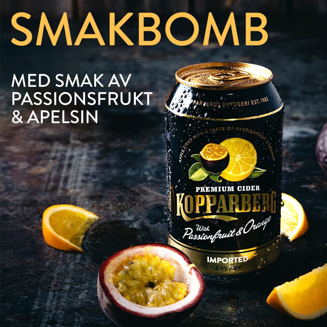 Passionerad smakbomb Passionerad smakbomb