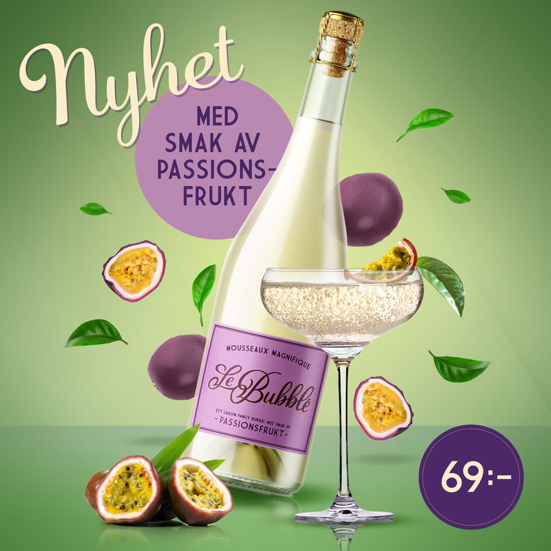 Le Bubblé Passionsfrukt Le Bubblé Passionsfrukt