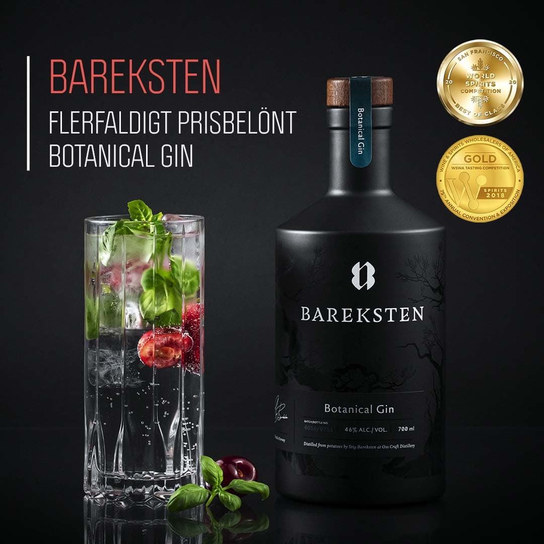Bareksten botanical gin Bareksten botanical gin