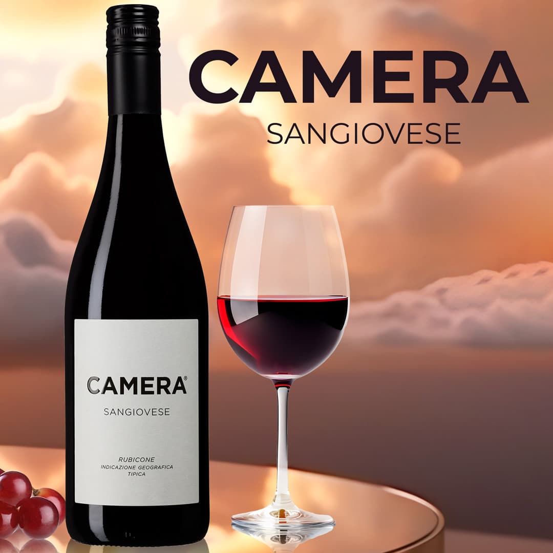 Matvänlig sangiovese från Rubicone Matvänlig sangiovese från Rubicone